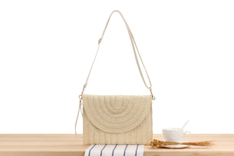 Handmade Straw Beach Bag