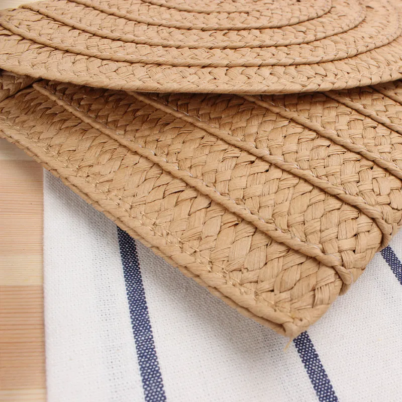 Handmade Straw Beach Bag
