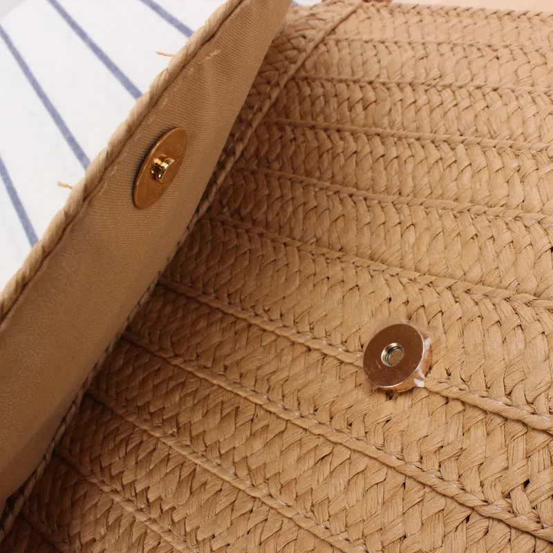 Handmade Straw Beach Bag