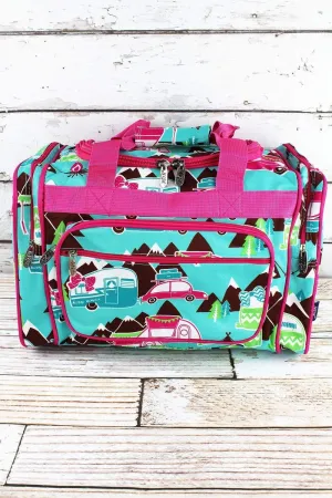 HAPPY CAMPER DUFFLE BAG