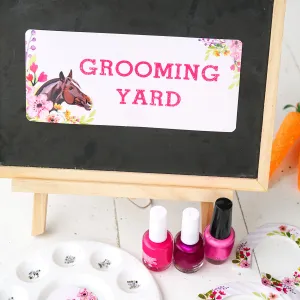 Horse Birthday Party Activity Signs | Pony Party Activity Signs