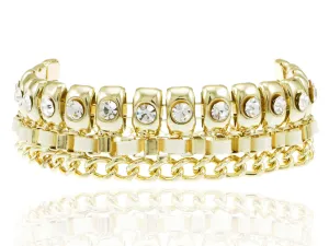 Intricately Designed Linked Chain Bracelet