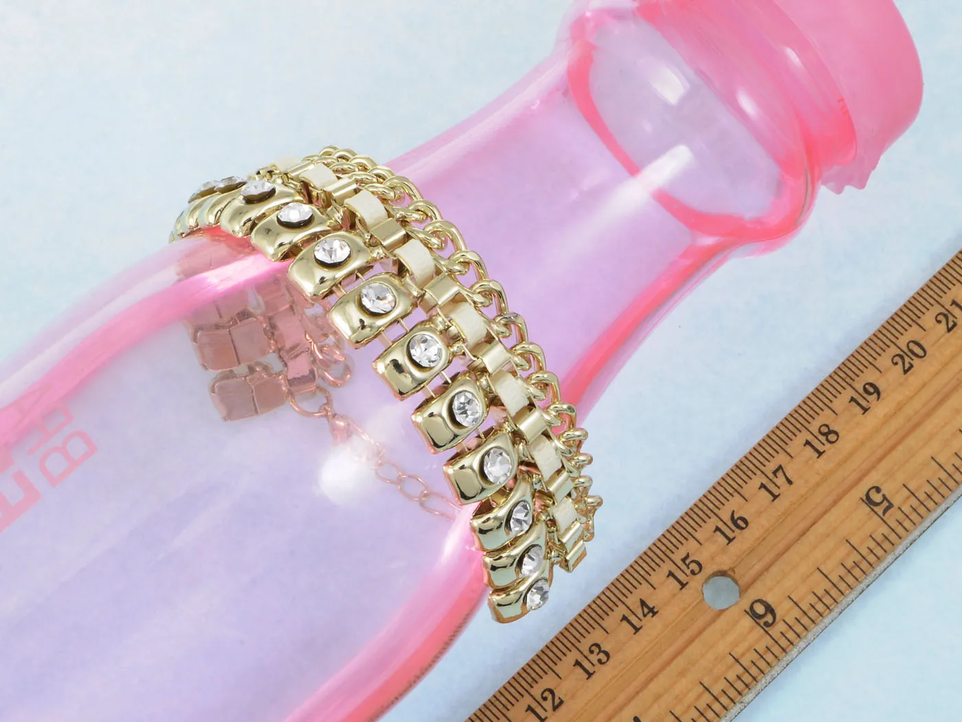 Intricately Designed Linked Chain Bracelet