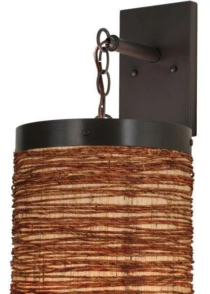 Jute Spun Wall Sconce