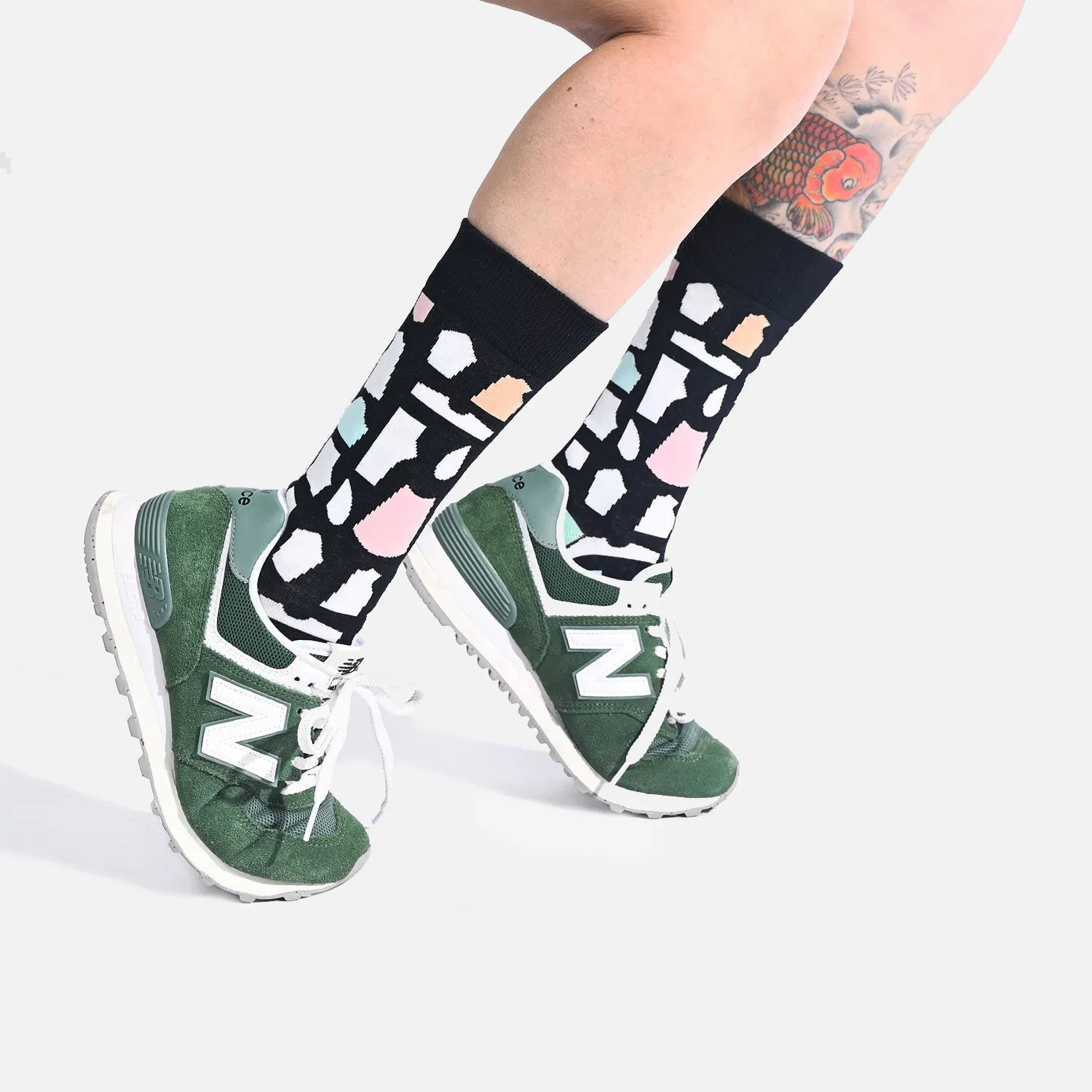 KATM Socks | Sewing Pattern Pieces