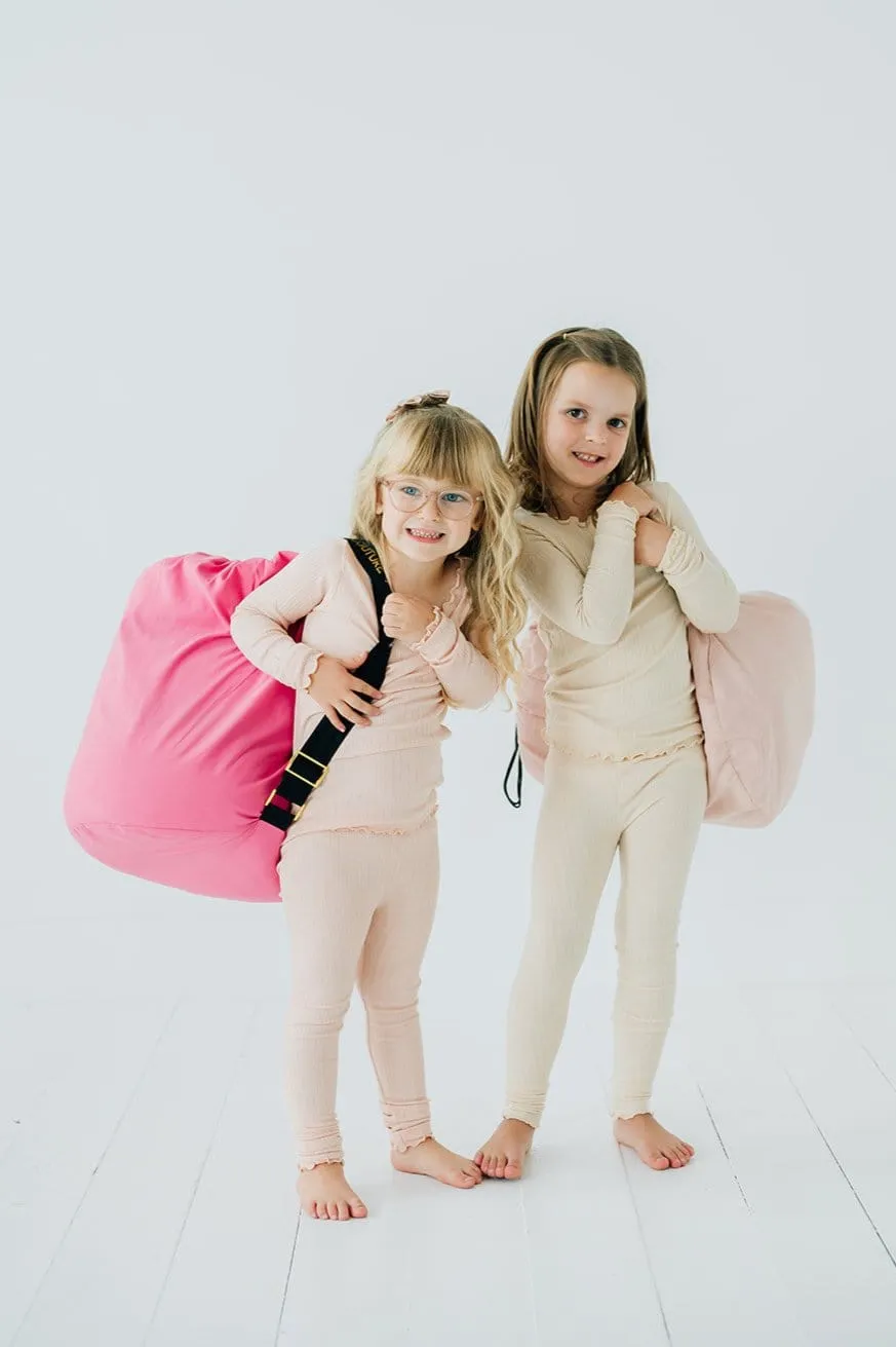 Kids Sleeping Bag JulesRoche Plush Lining with Pillow