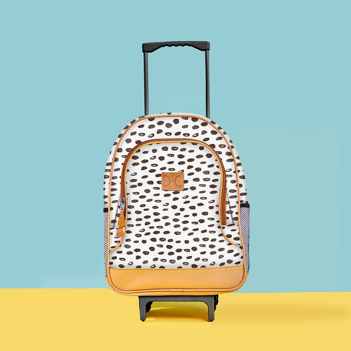 Kids Wheelie Backpack Blue handle