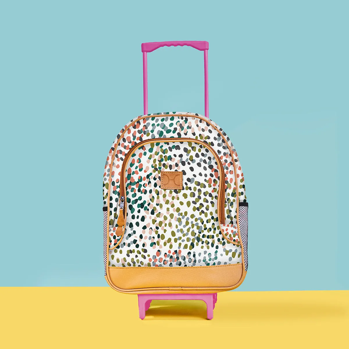 Kids Wheelie Backpack Blue handle
