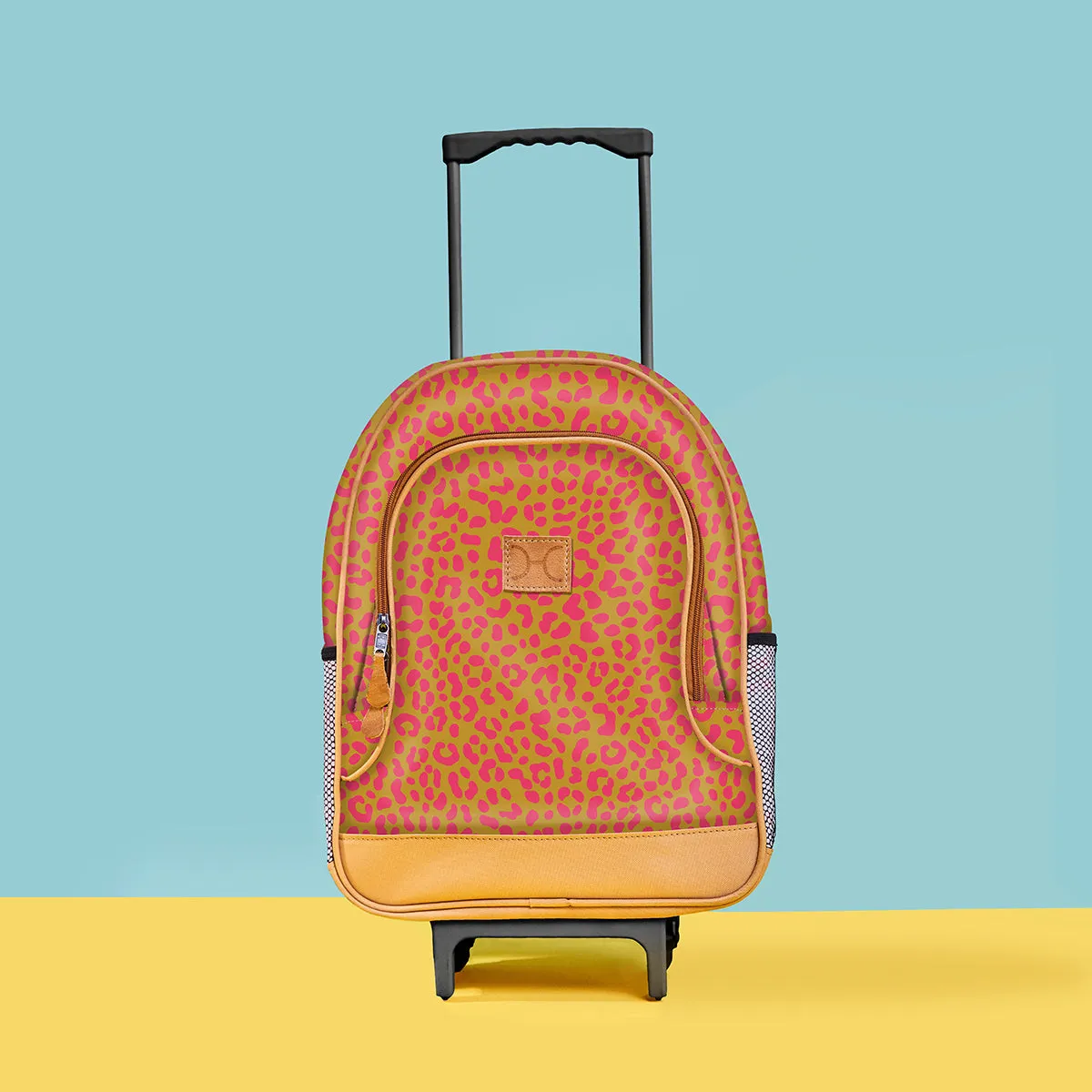 Kids Wheelie Backpack Blue handle
