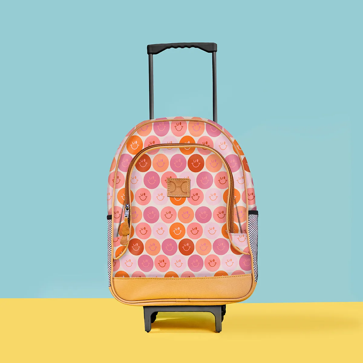 Kids Wheelie Backpack Blue handle