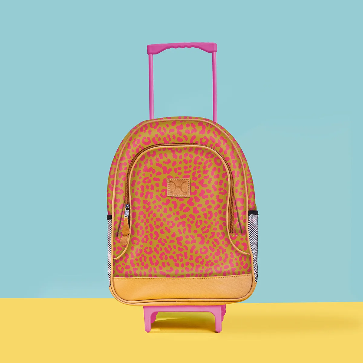 Kids Wheelie Backpack Blue handle