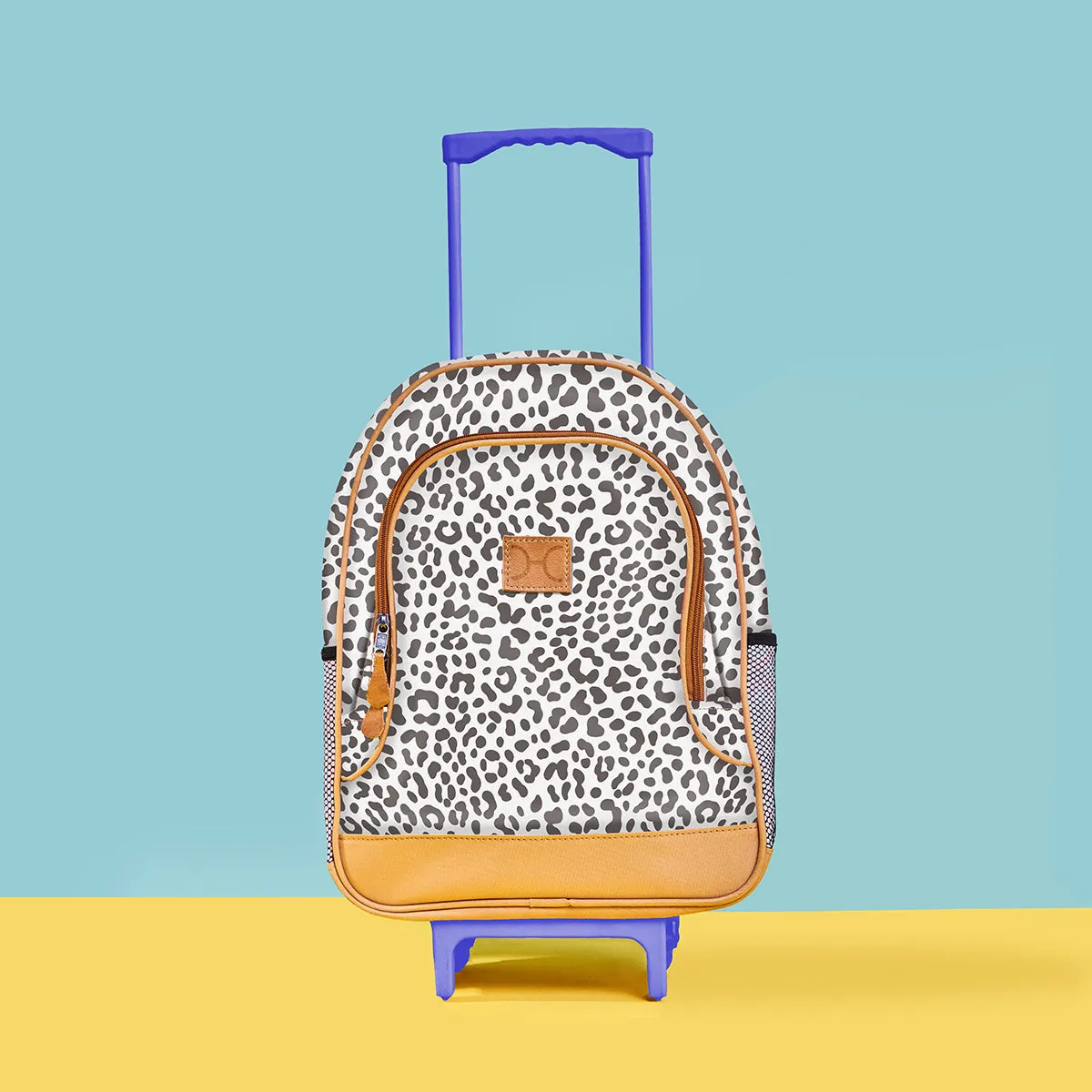 Kids Wheelie Backpack Blue handle