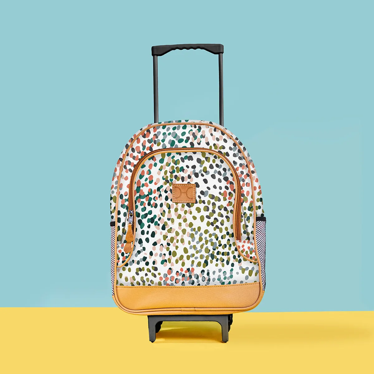 Kids Wheelie Backpack Blue handle