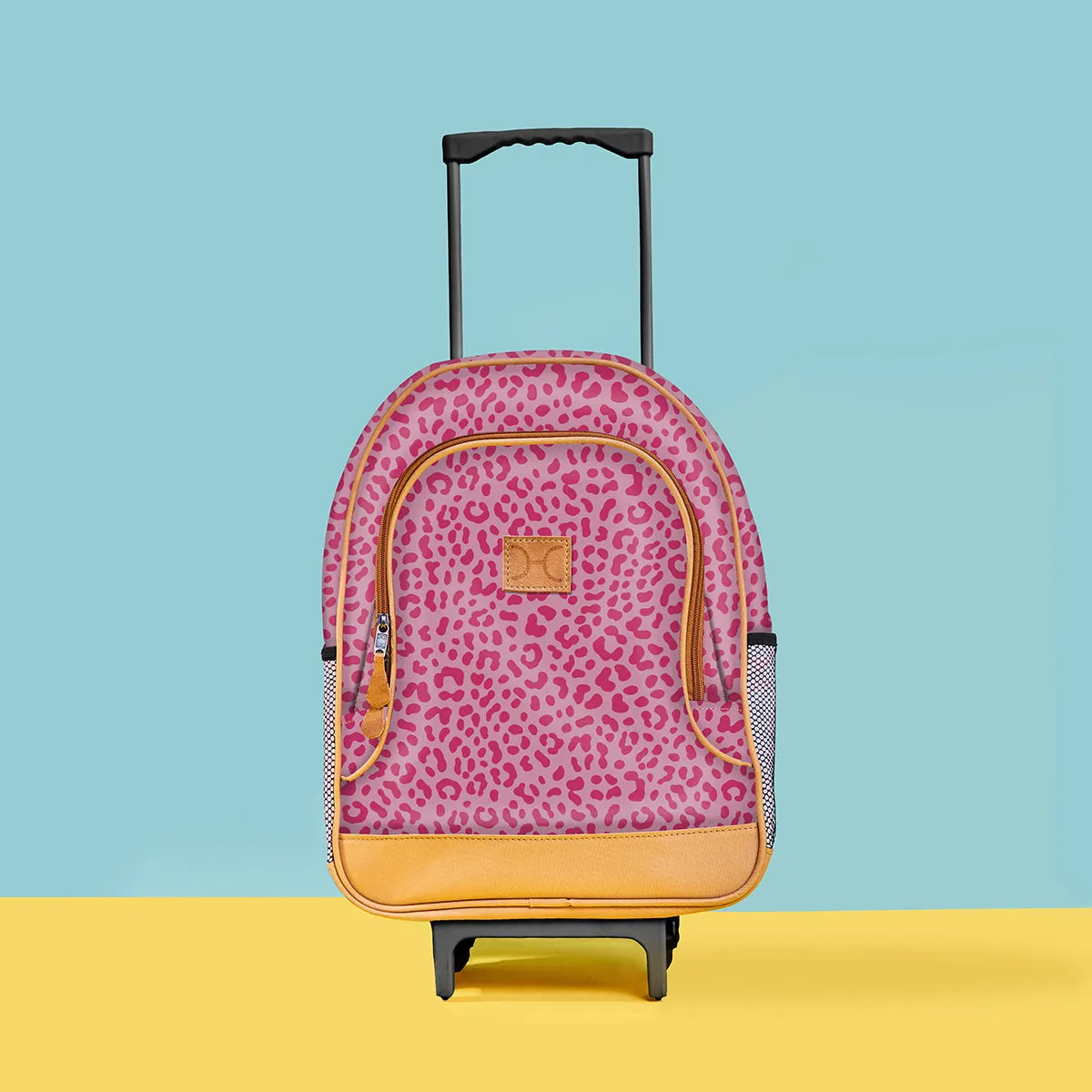 Kids Wheelie Backpack Blue handle