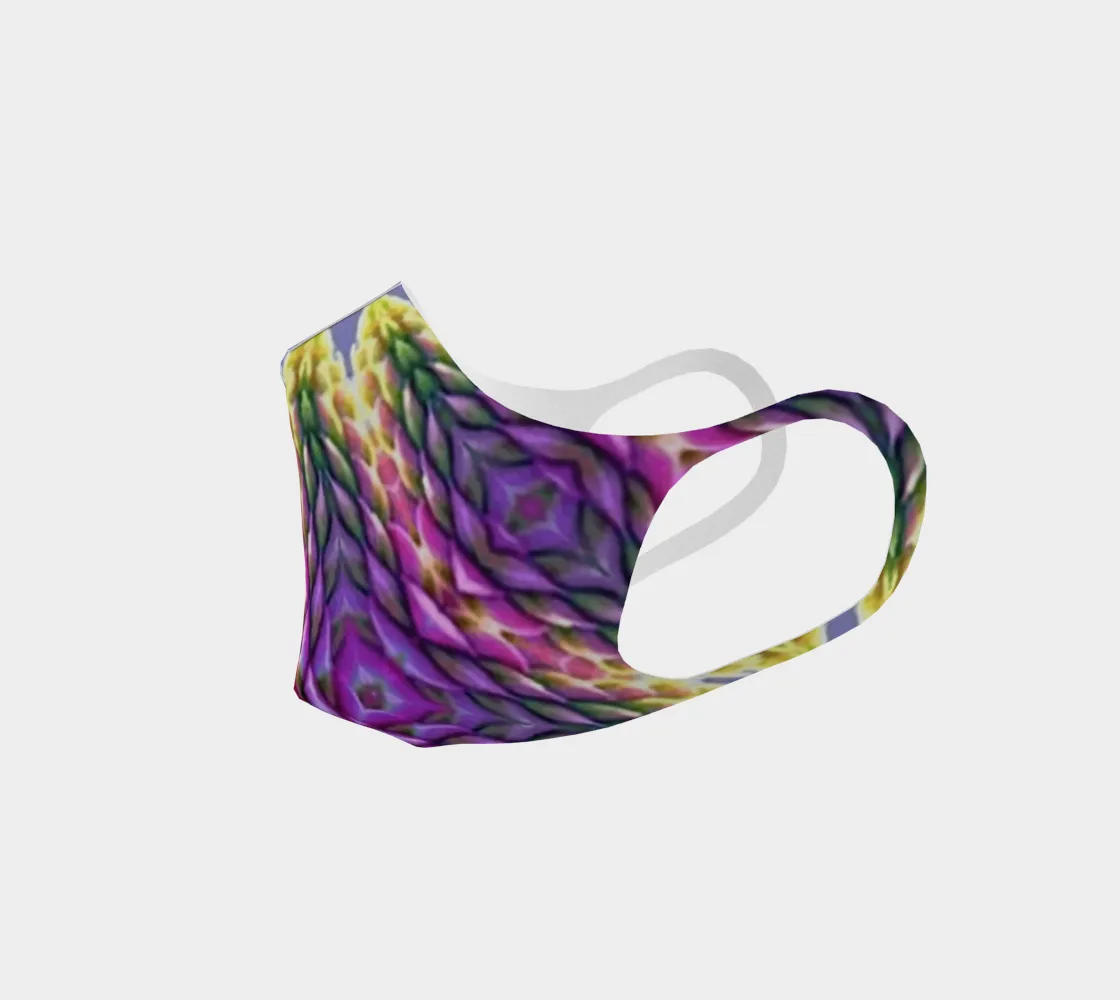 Lavender Burst 2 Poly Knit Mask