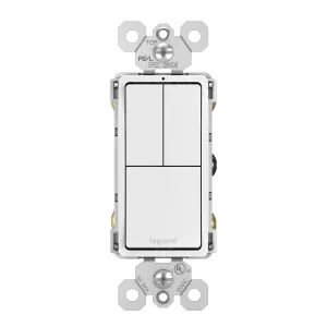 Legrand RCD113 radiant Triple Light Switch