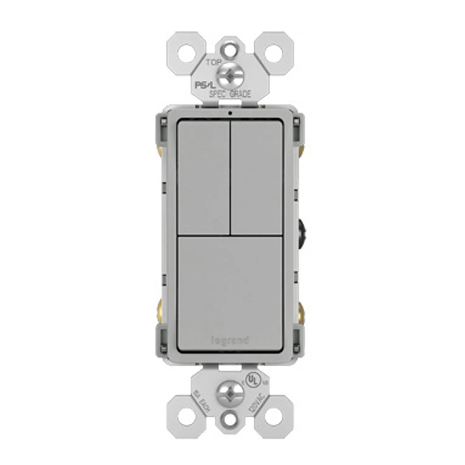 Legrand RCD113 radiant Triple Light Switch