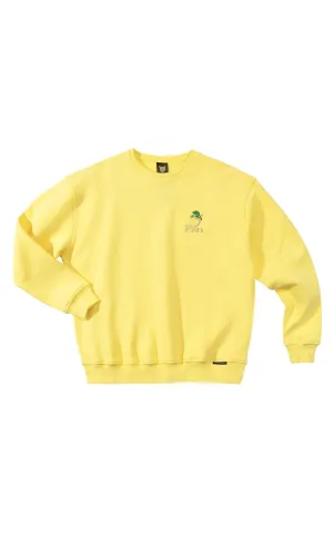 LEMON PASTEL CLUB CREWNECK