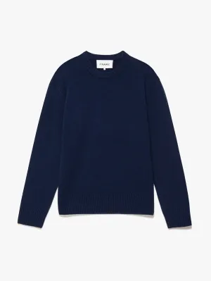 Lightweight Cashmere Sweater -- Navy