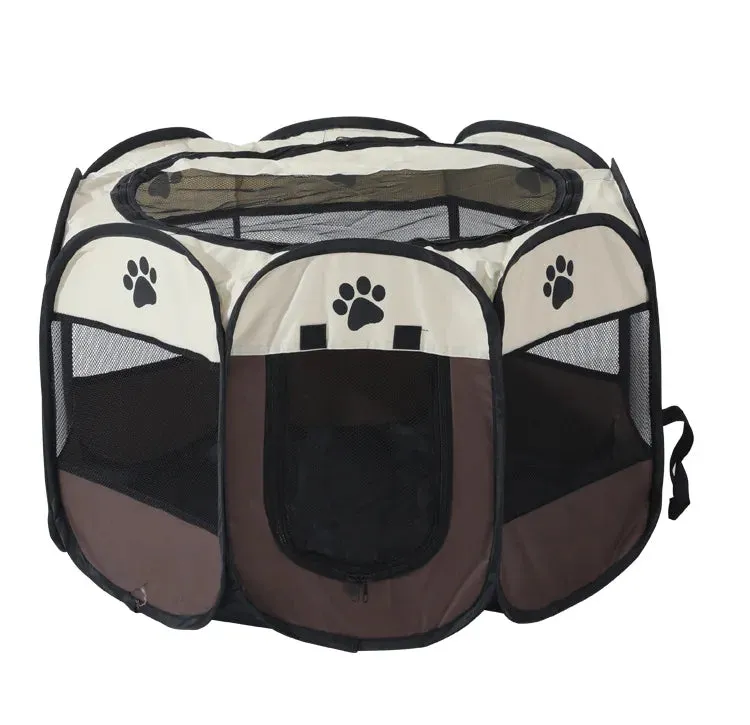 Lightweight Oxford Puppy Playpen