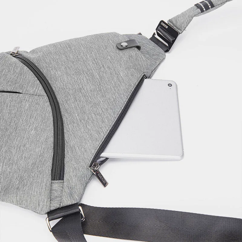 Lightweight Waterproof Sling Pack Casual Chest Bag Cycling Hiking Crossbody Bag