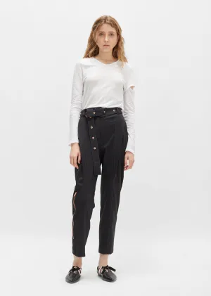 Lightweight Wool Tapered Trouser