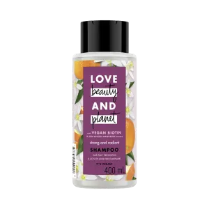 LOVE BEAUTY AND PLANET STRONG AND RADIANT SHAMPOO 400ML