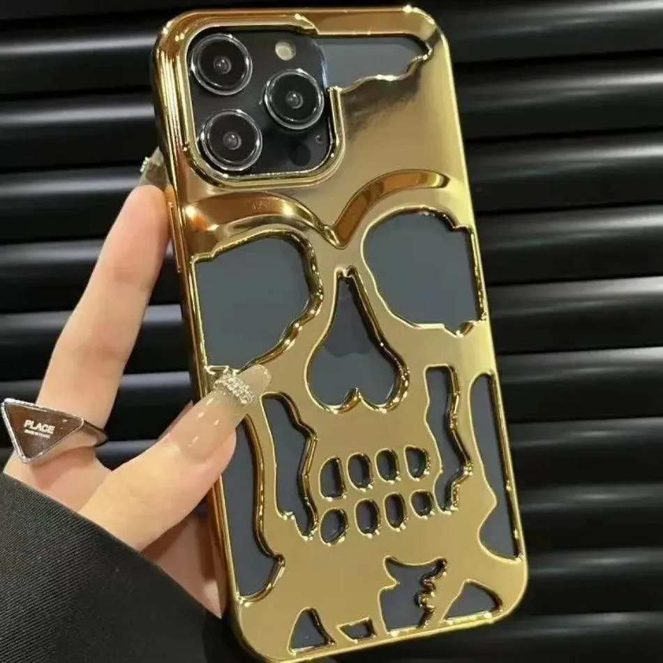 Luxury skeleton Skull Case for iPhone 0.1