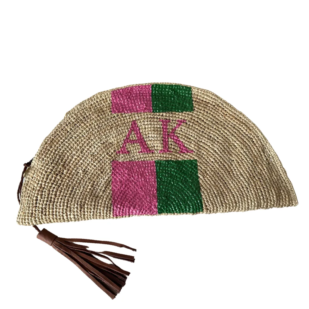 Monogrammed Clutch Bag