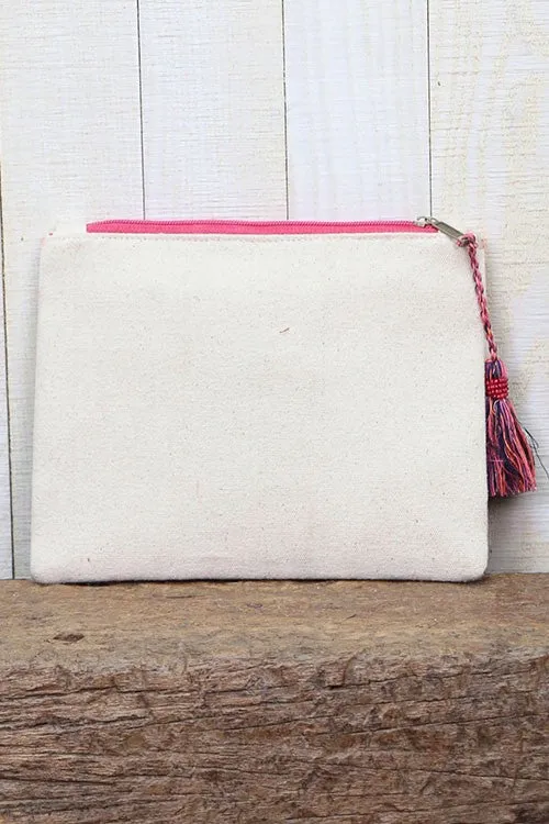 Multi Colored Clutch Bag