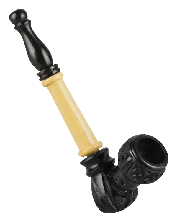 Multi Wood Carved Sherlock Pipe