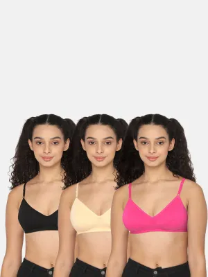 Naidu Hall Knitwear-Bra Special Combo Pack - Glori - C66