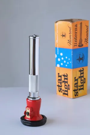 NEMROD Vintage Scuba Diving Steel Flashlight