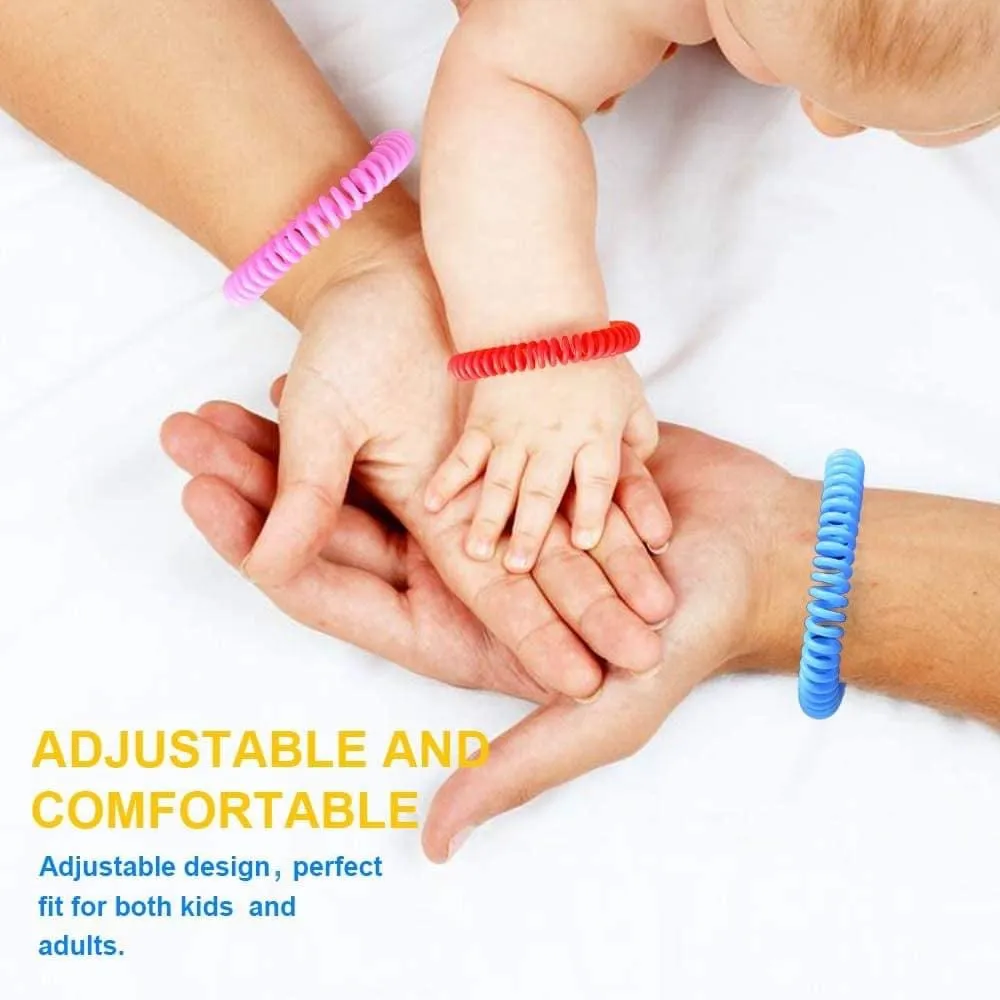 Neon Insect Repelling Bracelet 2 Pack