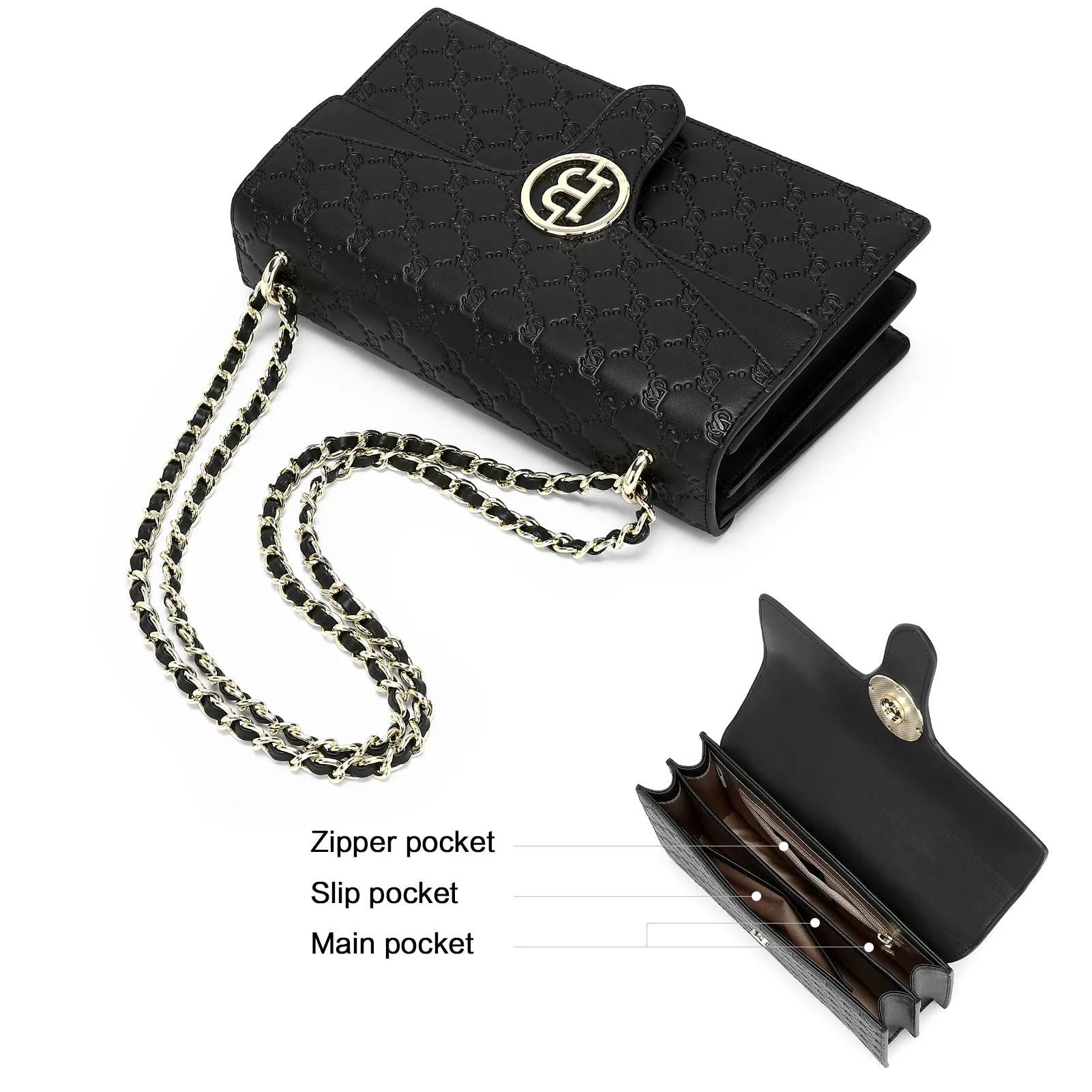 Nola Elegant Leather Shoulder Bag for Women - Perfect for Commuting
