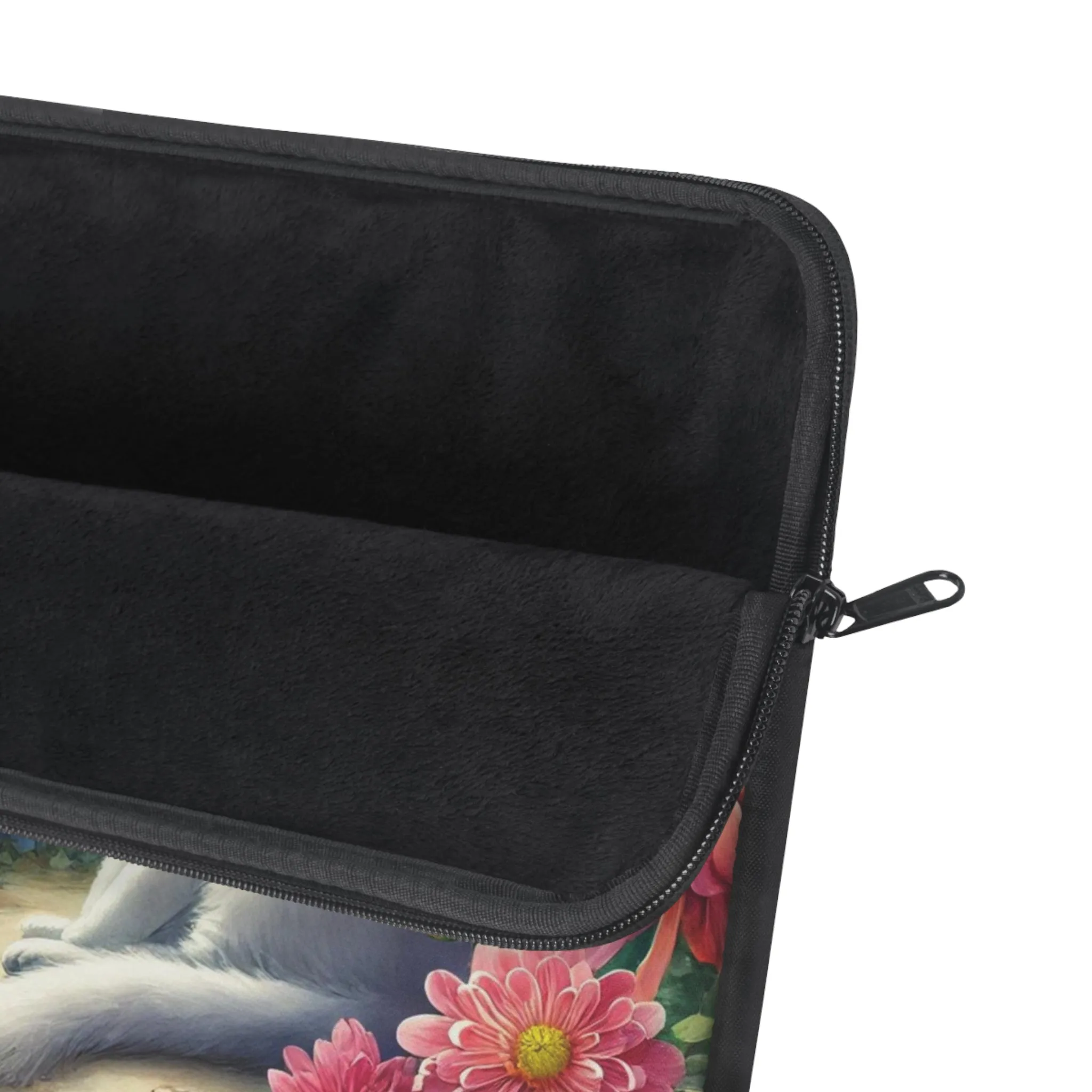 November Birth Flower - Cat Lover - Laptop Sleeve