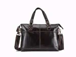 Oil Wax Laptop Bag