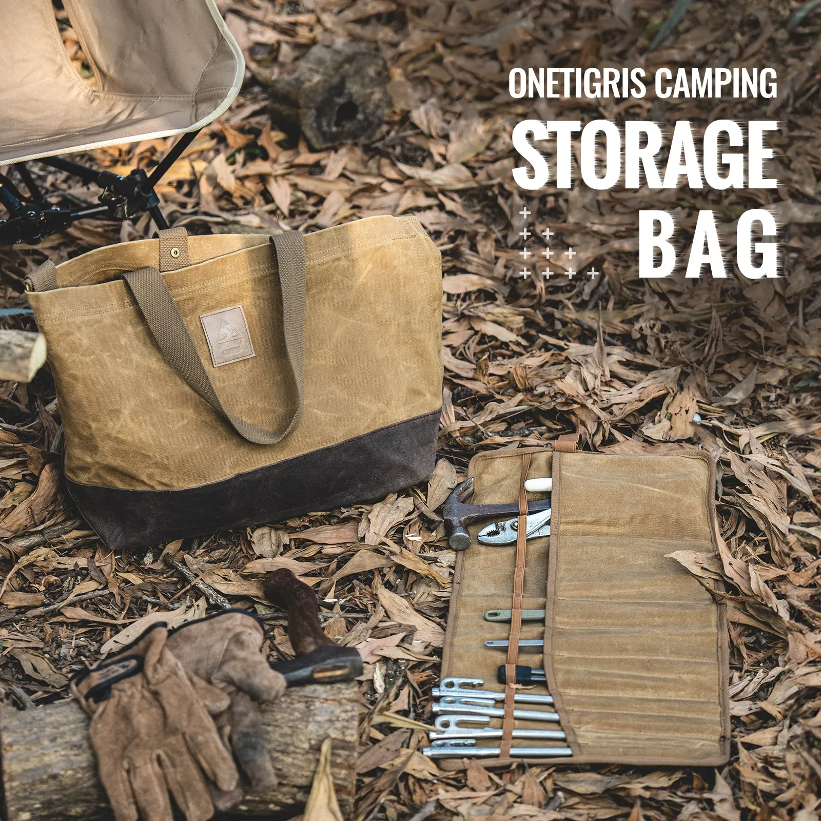 OneTigris Waxed Canvas Bag