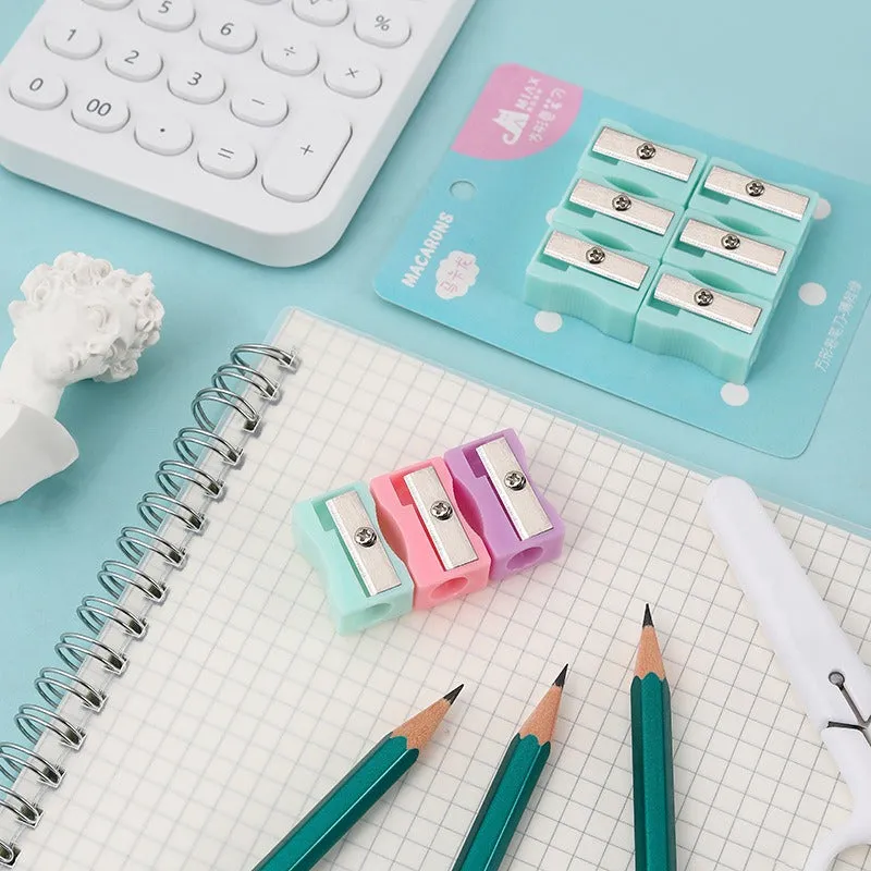 Pastel Color Premium Sharpener - Set of 6