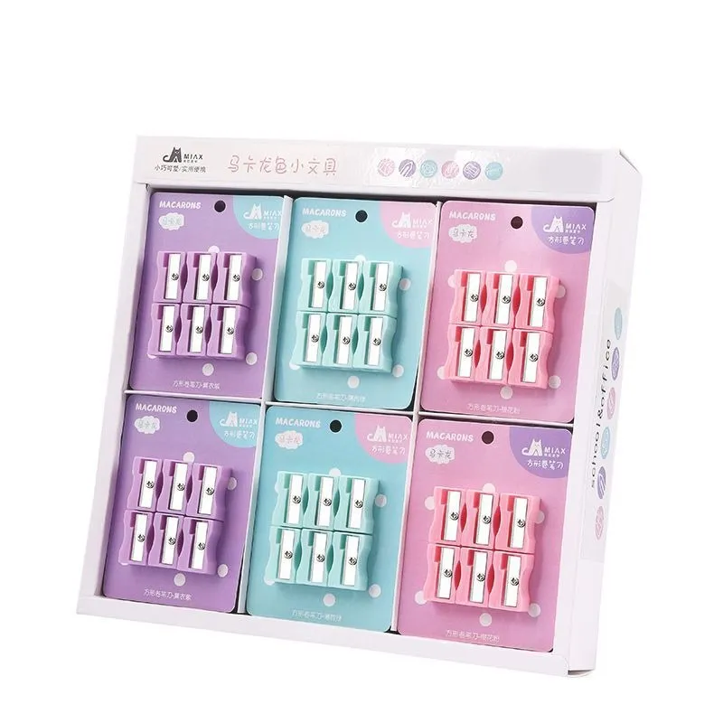 Pastel Color Premium Sharpener - Set of 6