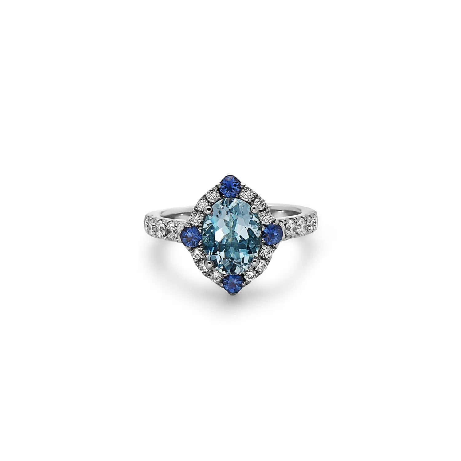 Pastel Diamond Color Pop Ring