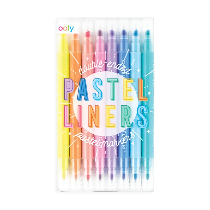 Pastel Liners Dual Tip Markers