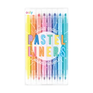 Pastel Liners Dual Tip Markers