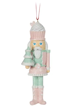 Pastel Nutcracker Ornament