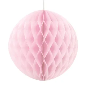 Pastel Pink Honeycomb Ball 20cm