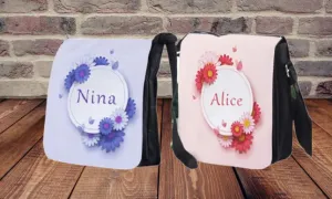 Personalised shoulder bag