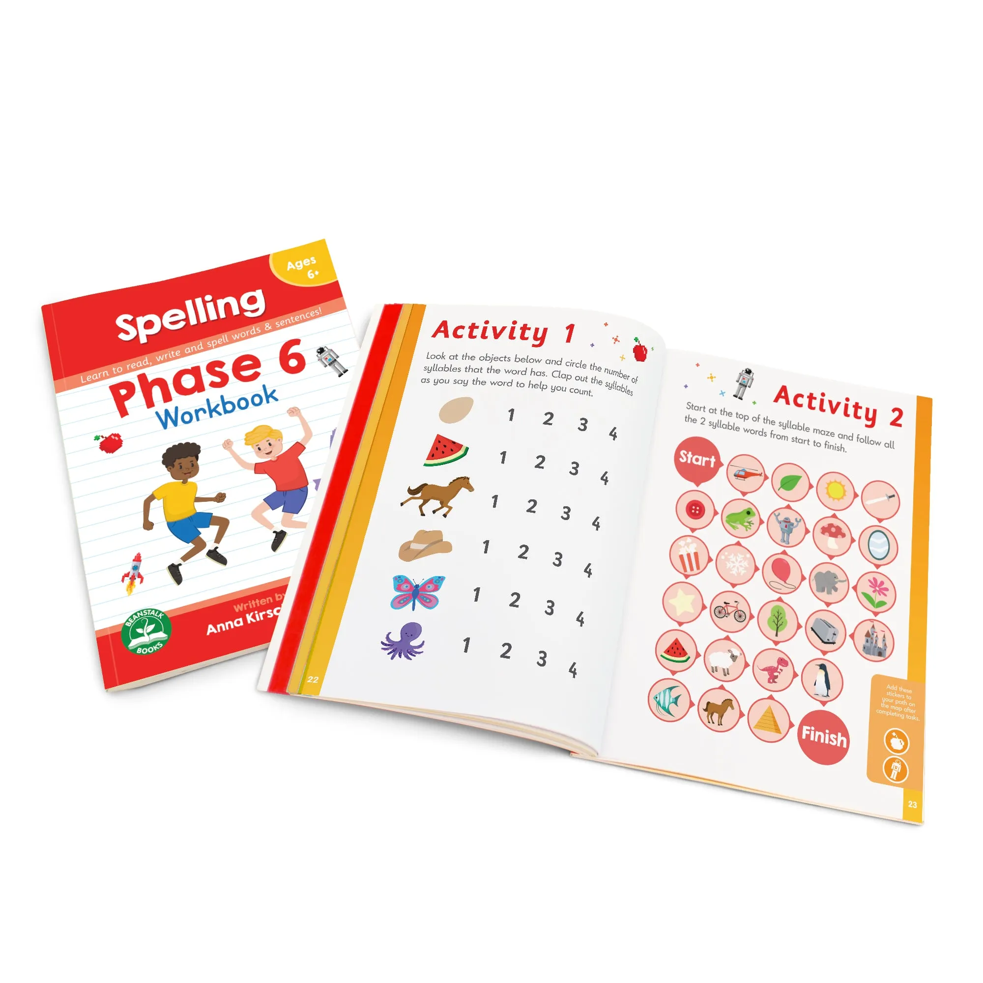 Phase 6 Spelling Workbook - 12 Pack