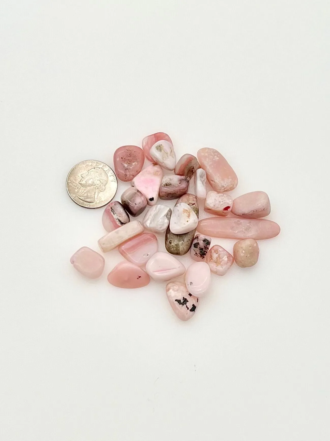 Pink Opal Tumble Bag