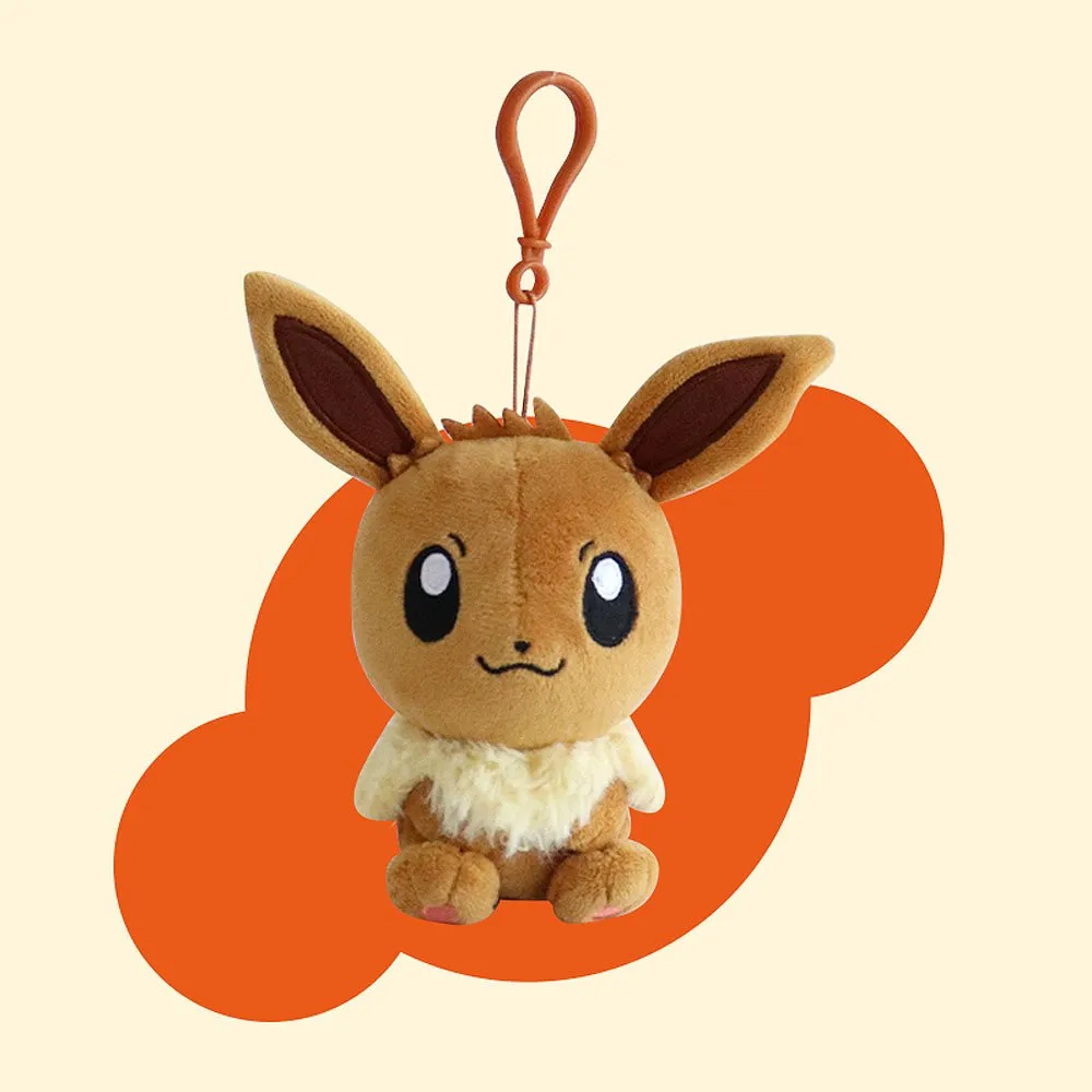 Pokemon Cutie-Pop Eevee Clip-On Plush
