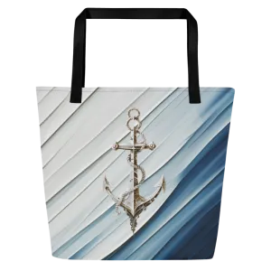 "Coastal Chic" Collection - Large Tote Bag